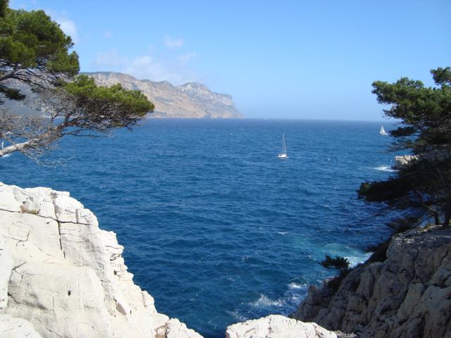 The calanque of Port Miou beside Marseille, 1h30 from Laragne...