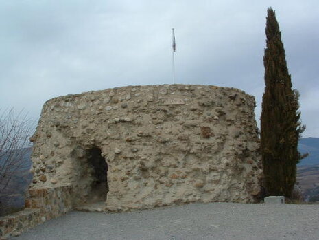 Upaix village and its 14th Century tower